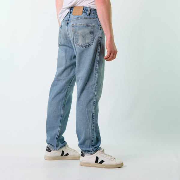 Blue y2ks Levi's 550 Denim Jeans Pants (33x30")